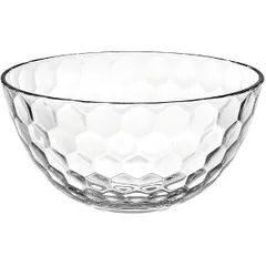 Salad bowl “Hani” glass 0.55l D=135,H=70mm clear.