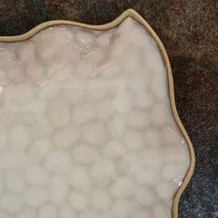 Блюдо для подачи «Кюпсели» керамика ,L=34,5,B=26,5см бежев., изображение 2