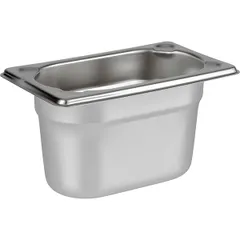 Gastronorm container (1/9)  stainless steel  1 l , H=10, L=17.6, B=10.8cm