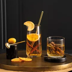 Олд фэшн (стакан) «Лея» стекло 265мл D=75,H=80мм прозр., изображение 3