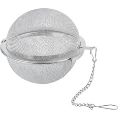 Tea sieve “Ball”  stainless steel  D=75, L=35mm  silver.