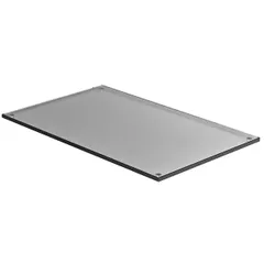 Блюдо для подачи стекло ,H=20,L=530,B=325мм серый,прозр.