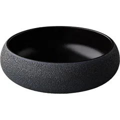 Salad bowl “Ro Design Bai Kevala” ceramics D=195,H=67mm black