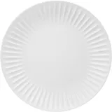 Тарелка «Рибби» мелкая фарфор D=26,5см белый