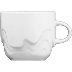 Чашка кофейная «Мелодия» фарфор 110мл D=61,H=55,B=82мм белый