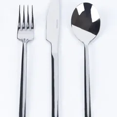 Вилка столовая «Сапорро» сталь нерж. ,L=200/55,B=5мм металлич., изображение 2