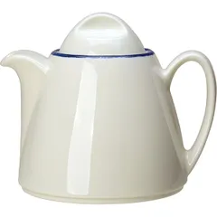 Teapot “Blue Dapple” porcelain 350ml white,blue