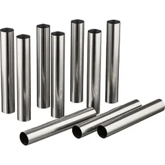 Форма для трубочек с начинкой[10шт] сталь нерж. D=22,L=142мм металлич.