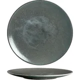 Тарелка мелкая фарфор D=28,5см серый