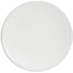 Small plate ceramics D=22cm white