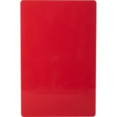 Cutting board plastic ,H=1,L=38,B=25cm red