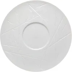 Small plate with a wide side  porcelain  D=33cm  white