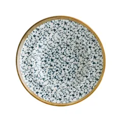 Тарелка глубокая «Калиф» фарфор 450мл D=27см белый,синий