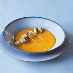 Тарелка «Экинокс» мелкая фарфор D=26,H=3см синий, изображение 4