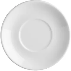 Saucer for broth cup “Principle” art.PRI1141 porcelain D=17cm white