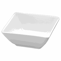 Salad bowl porcelain 3l white