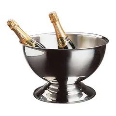 Емкость для льда сталь нерж. 13л D=41,H=22,5,B=27,5см металлич., изображение 3