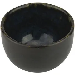 Соусник «Фобос» керамика 70мл D=65,H=40мм черный,синий
