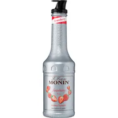 Основа для напитков «Клубника» ягодная Monin пластик 1л D=91,H=280мм
