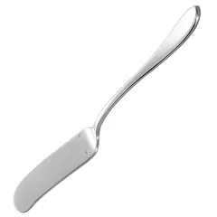 Butter knife “Lazzo”  stainless steel , L=175/78, B=10mm  metal.