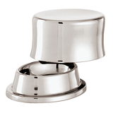 Масленка «Бамбу» с крышкой сталь нерж. 30мл ,L=95,B=70мм