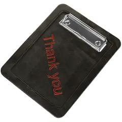 Money tray with clip leather ,H=5,L=195,B=151mm black