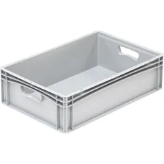 Food container polyprop. 44.2l ,H=22,L=60,B=40cm gray