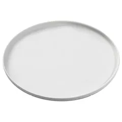 Plate “Diana” small  porcelain  D=24cm  white