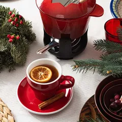 Кружка «Тулип» фарфор 280мл красный, изображение 4