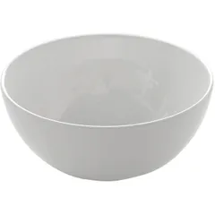 Salad bowl bone porcelain D=105,H=54mm white