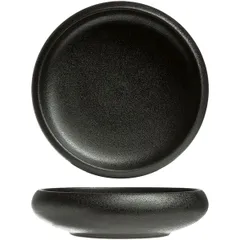 Salad bowl ceramics D=15,H=4cm black