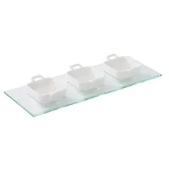 Форма квадратная для запек. «Бель Кузин» фарфор 50мл ,H=23,L=70,B=70мм белый, изображение 2