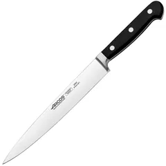 Нож кухонный «Классика» сталь нерж.,полиоксиметилен ,L=33/21,B=3см черный,металлич.