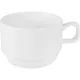 Чашка чайная «Кунстверк» фарфор 250мл D=85,H=60,L=120мм белый