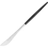 Нож столовый «Стил Блэк Сильвер Мэтт» сталь нерж. ,L=223,B=15мм черный,серебрист.