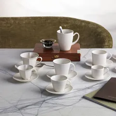 Чашка кофейная «Сан Гелия» для капучино фарфор 180мл D=95,H=65мм белый, изображение 2