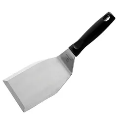 Spatula for hamburgers  stainless steel, polyprop. , L=30/15, B=11cm  metallic, black