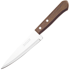 Chef's knife  steel, wood , L=300/175, B=40mm  brown, metal.