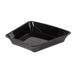 Лоток угловой 22,5° акрил ,H=50,L=265,B=265мм черный