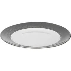 Тарелка «Революшн Эдж Гранит» фарфор D=270,H=25мм серый,коричнев., изображение 3