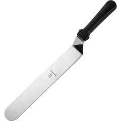 Curved blade  stainless steel, polyprop. , L=420/260, B=45mm  metallic, black