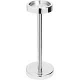 Подставка для ведра для шампанского напольная сталь нерж. D=25,5/16,5,H=64,5,B=21см металлич.