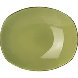 Тарелка глубокая «Террамеса Олива» фарфор ,H=6,L=31,B=26см олив.