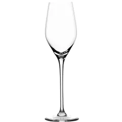 Flute glass “Exquisit Royal”  christmas glass  265 ml  D=70, H=243mm  clear.