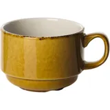 Чашка чайная «Террамеса мастед» фарфор 200мл D=80/46,H=60мм горчич.