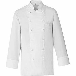 Куртка поварская,р.54 б/пуклей полиэстер,хлопок белый