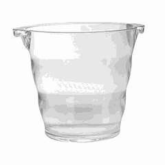 Champagne bucket acrylic 3.5l D=20,H=20cm clear.