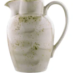 Jug "Craft"  porcelain  0.6 l  D=95, H=147, L=134mm  green.