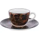 Чашка чайная «Аида» фарфор 180мл коричнев., Цвет: Коричневый, Объем по данным поставщика (мл): 180, изображение 4