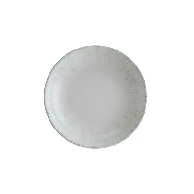 Соусник «Ирис» фарфор 50мл D=90,H=23мм белый,серый